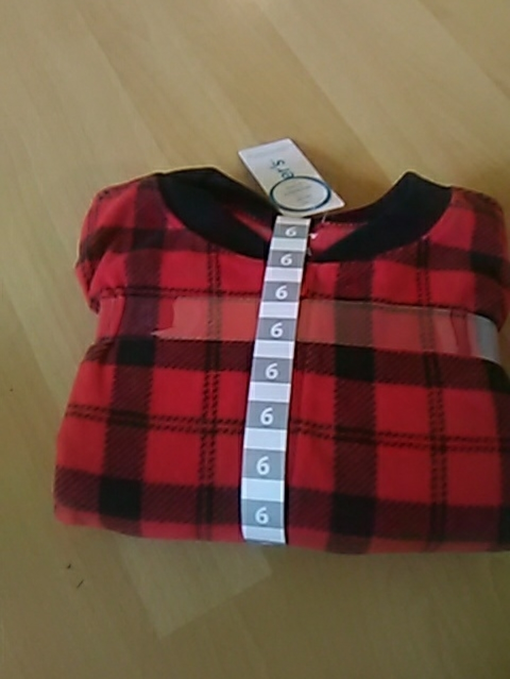 Get 50% Off Also Carter's Red and Black  Footed One Piece Pjs